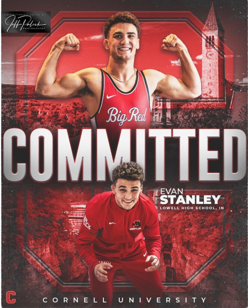 Evan Stanley publicly announces commitment to Cornell.