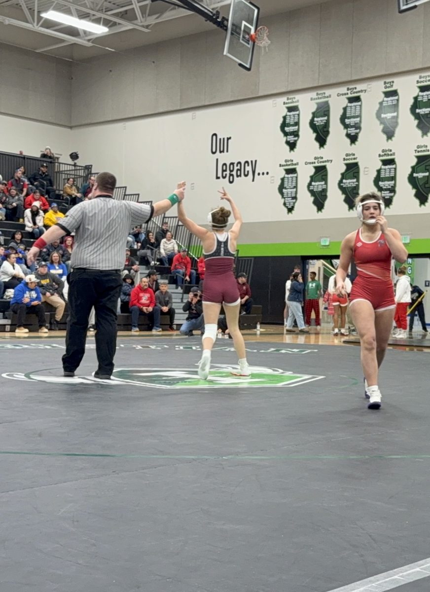 Senior Alexia Utley wins the 115 pound weight class at sectionals, earning her a ticket to regionals