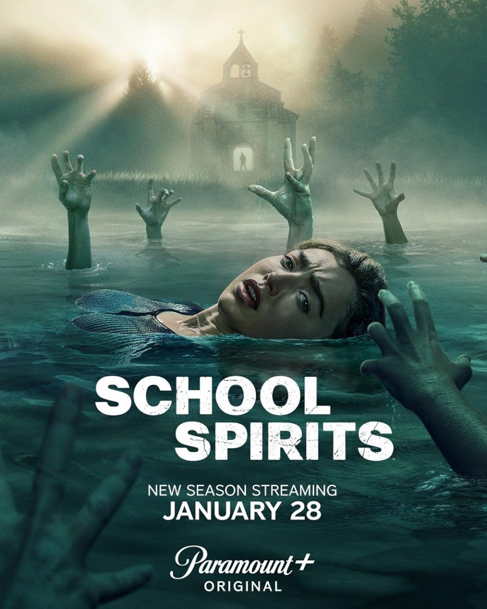 School Spirits Season 3 follows Maddie Nears, that is now back in her body but it haunted by visions, trying to navigate the aftermath of being possessed. This new season goes into more of a dark, mystery thriller, with Simon who is now trapped as a spirit in the school trying to investigate why there are so many new spirits are trapped at Split River High.