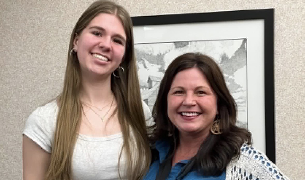 Mrs. Doolin nominated Molly for Student of the Month. 