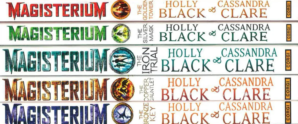 All five books of the series.
